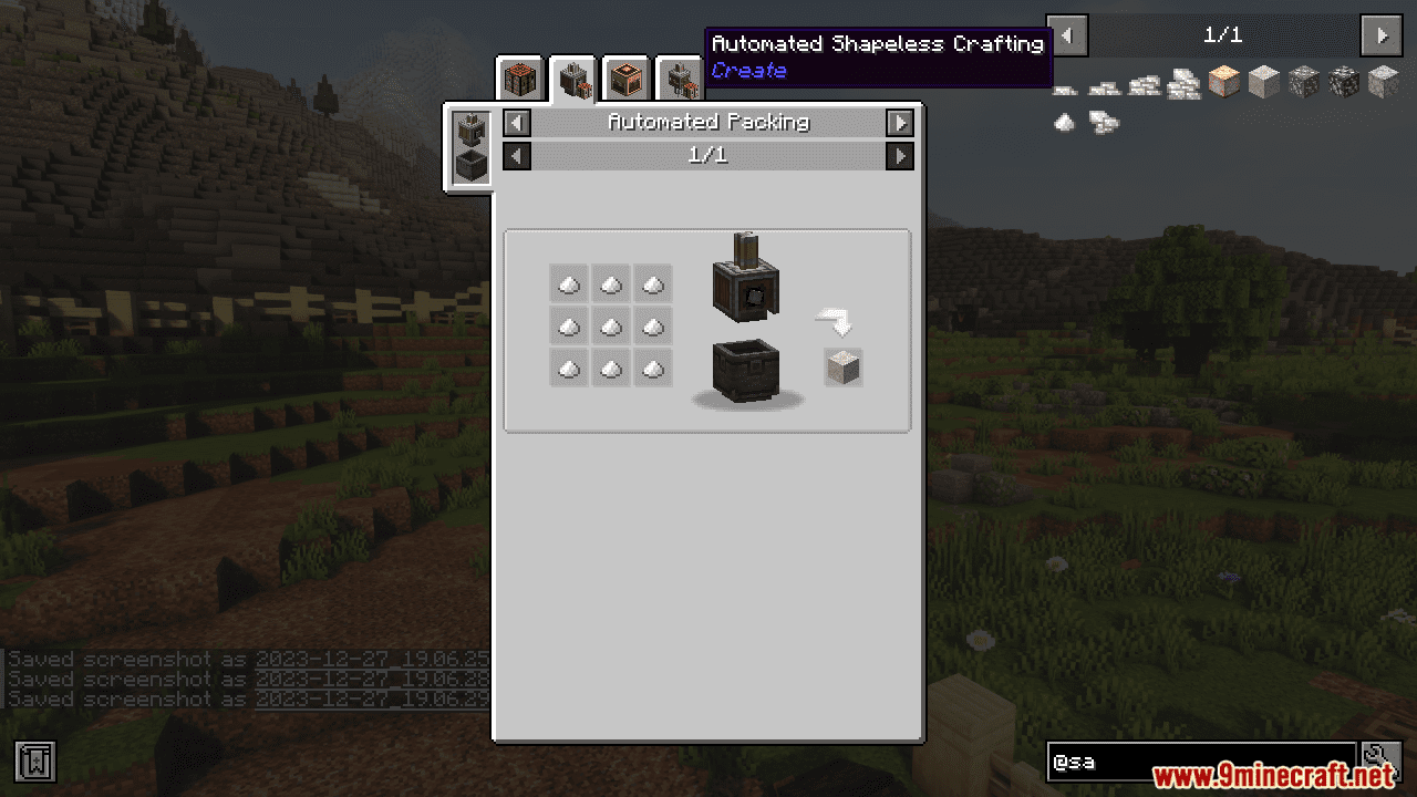 Create: The Salt Mod (1.20.1, 1.19.2) - Automating Salt Production 3