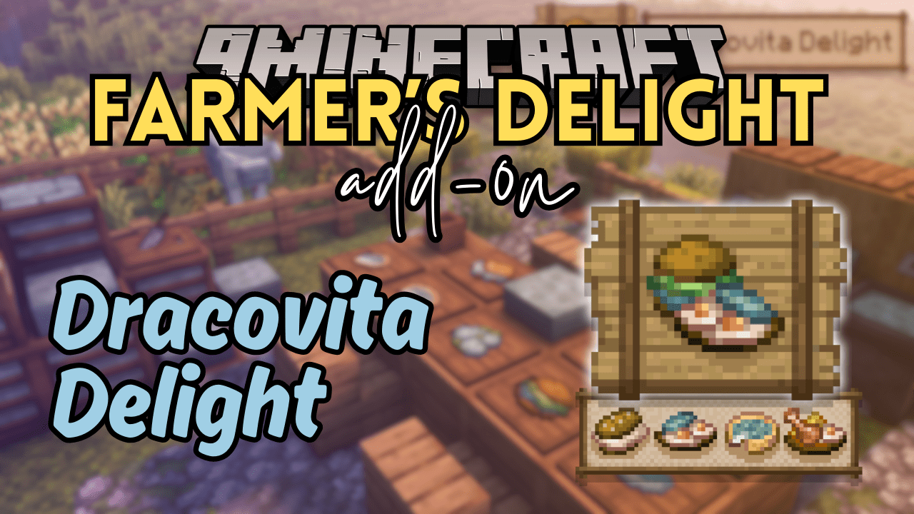 Dracovita Delight Mod (1.18.2) - New Types of Delicious Food 1