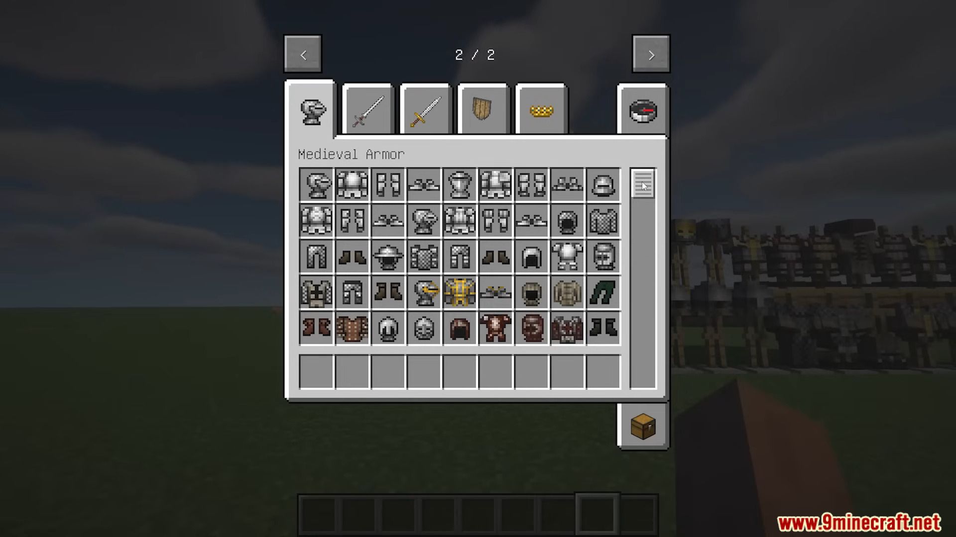 Slavic Armory Mod (1.20.1, 1.19.2) - Adds 46 Items of Chainmail 2
