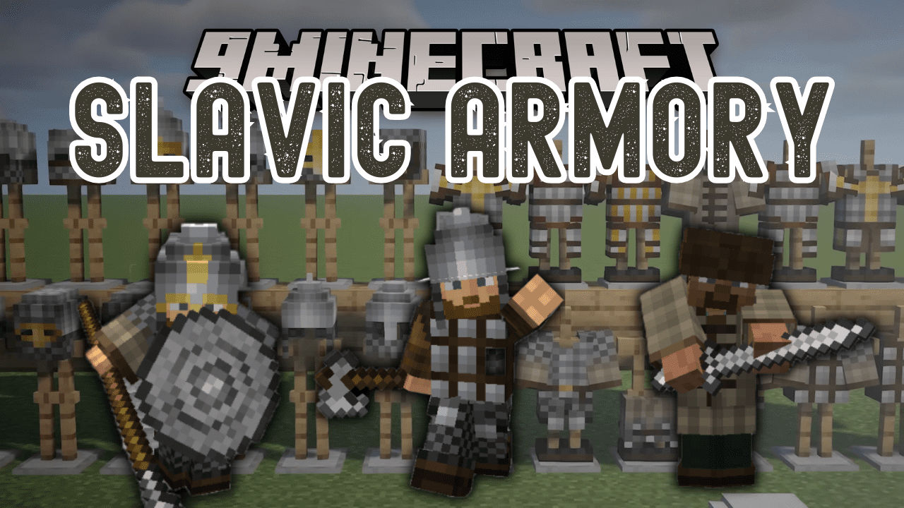 Slavic Armory Mod (1.20.1, 1.19.2) - Adds 46 Items of Chainmail 1