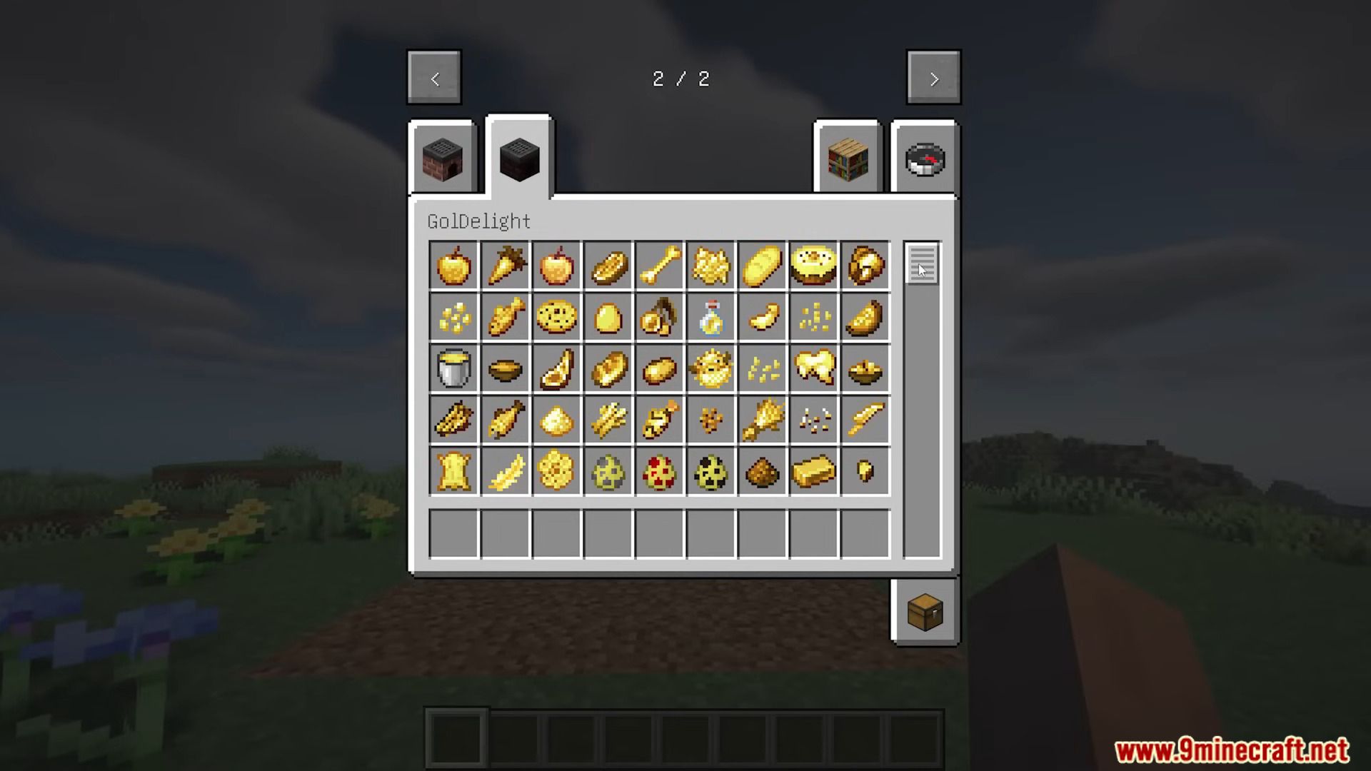 GolDelight Mod (1.20.1) - Introduces a Variety of Golden Foods 2