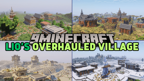 Lio’s Overhauled Villages Mod (1.21.1, 1.20.1) – Upgraded Village Structures Thumbnail