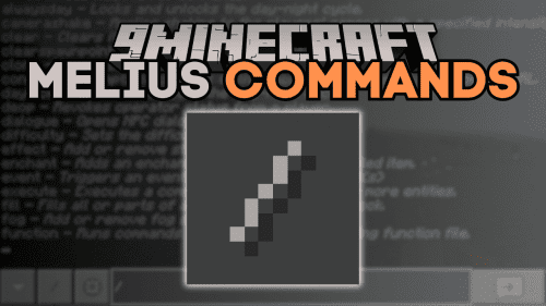 Melius Commands Mod (1.21.1, 1.20.1) – Create and Modify Commands Thumbnail