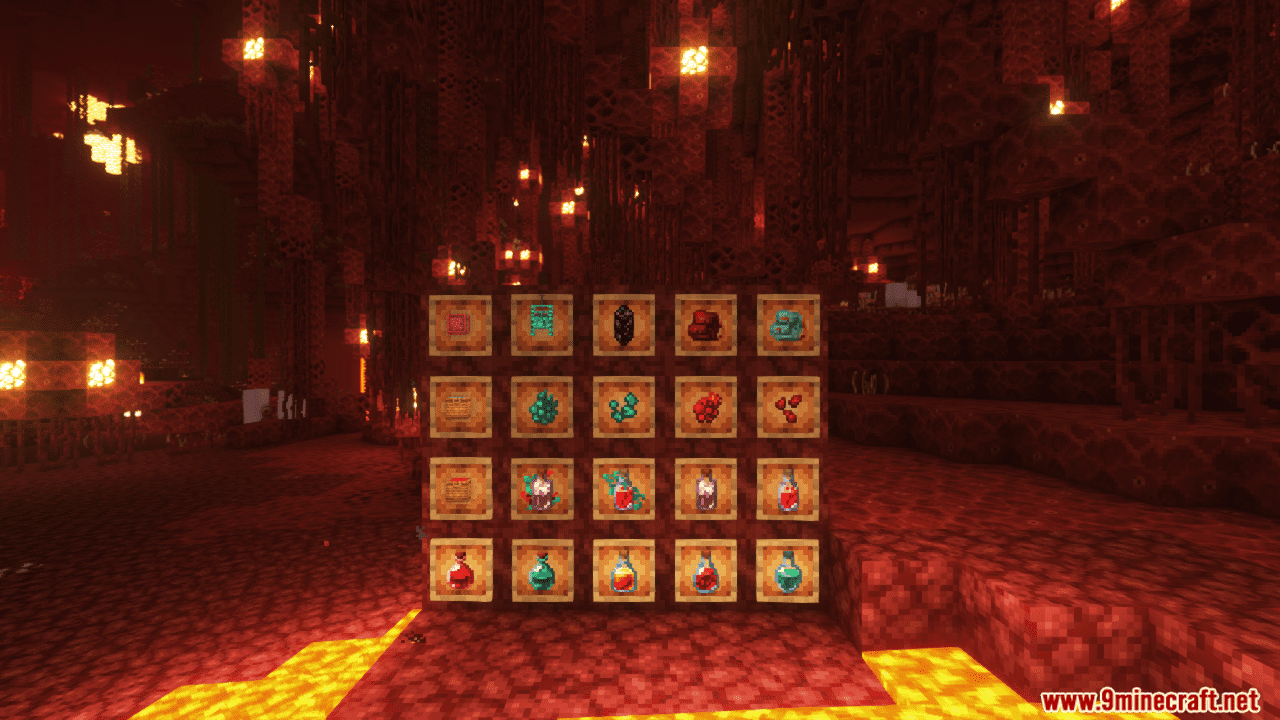 Nether Vinery Mod (1.20.1, 1.19.2) - World of Infernal Wines 6