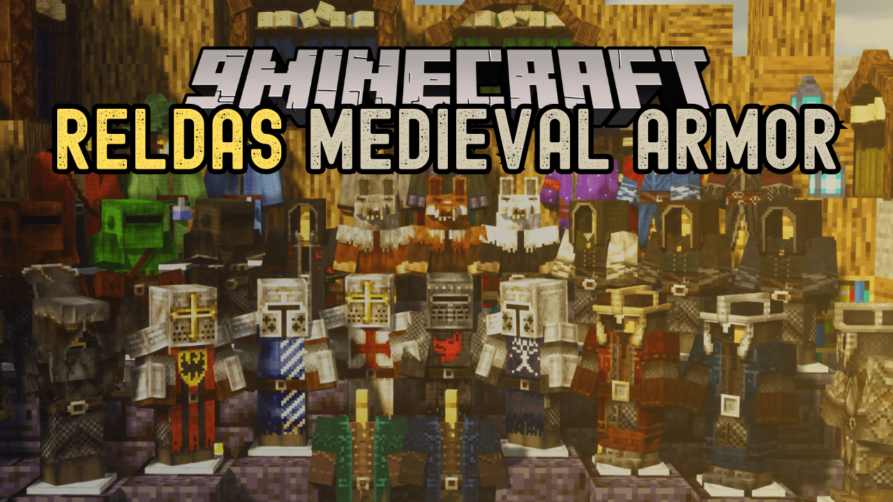 Reldas Medieval Armor Mod (1.20.1, 1.19.4) - Medieval Armor and Clothing 1