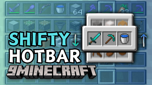 Shifty Hotbar Mod (1.20.4, 1.19.2) – Stardew Valley Inspired Hotbar Thumbnail