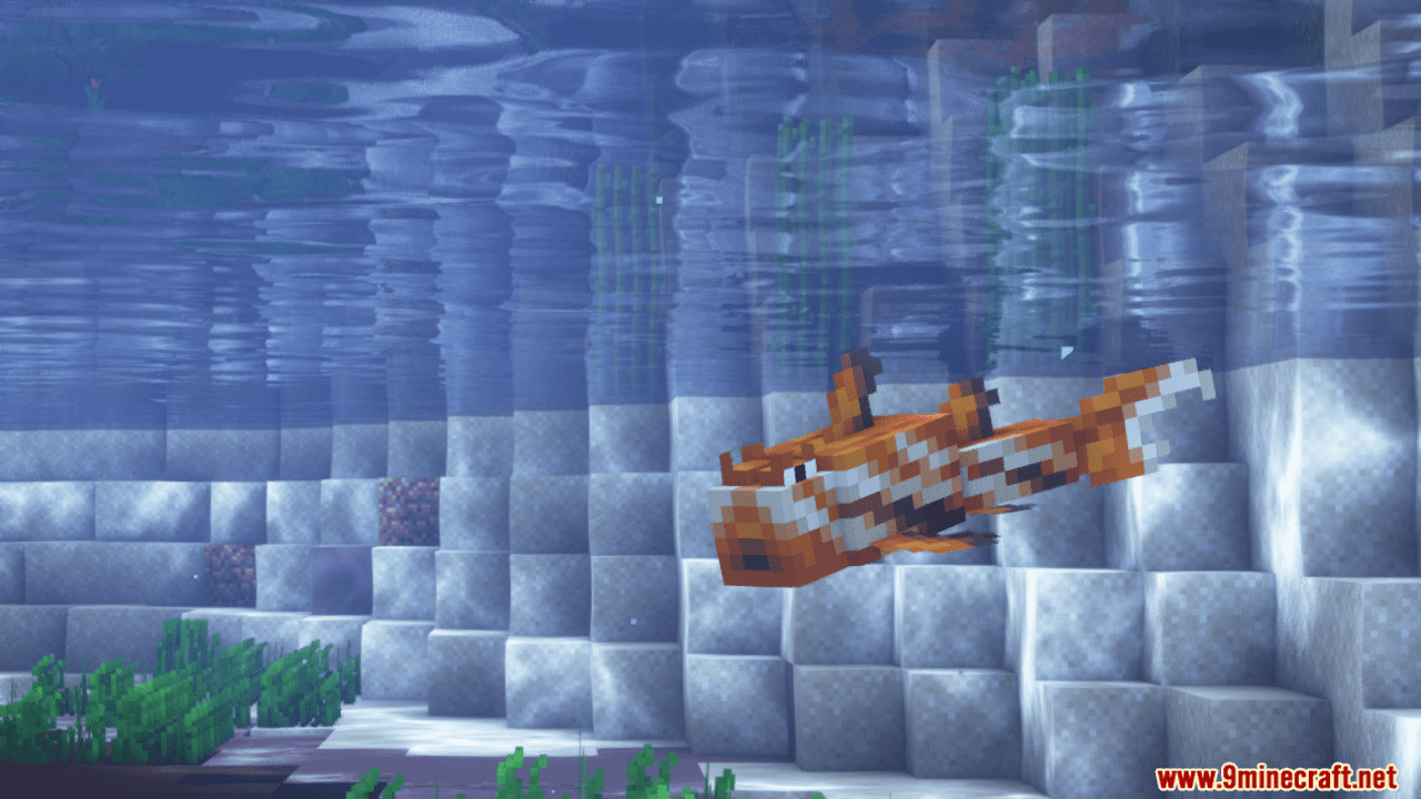 Unusual Fish Mod (1.20.1, 1.19.2) - Aquatic Biomes and Fantastical Fish 10