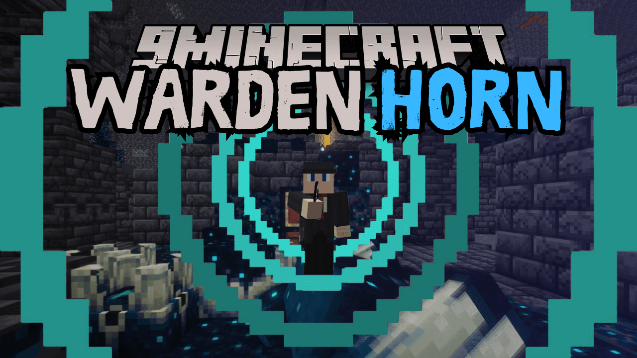 Warden Horn Mod (1.20.4, 1.19.2) - Sonically Charged Shrieks 1