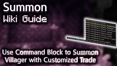 How to Summon Villager with Customized Trade – Wiki Guide Thumbnail