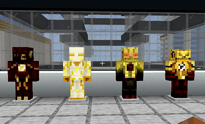 Jey's Superheroes Addon (1.20) - MCPE/Bedrock Mod 11