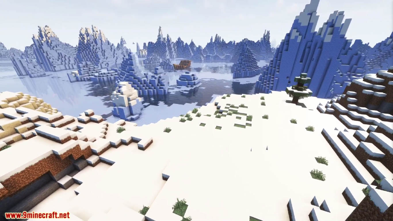 Best New Survival Winter Island Seeds For Minecraft (1.20.4, 1.19.4) - Java/Bedrock Edition 6