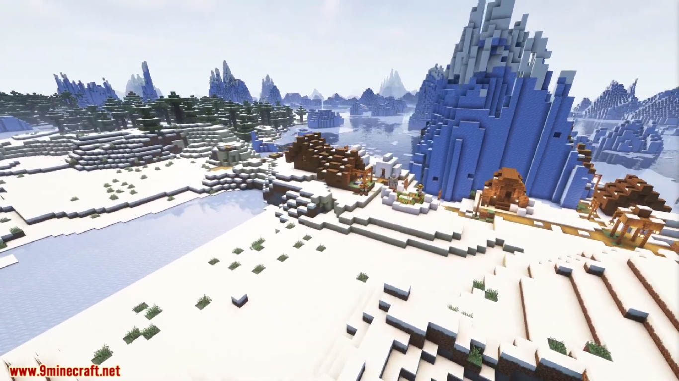 Best New Snow Seeds For Minecraft (1.20.4, 1.19.4) - Java/Bedrock Edition 9