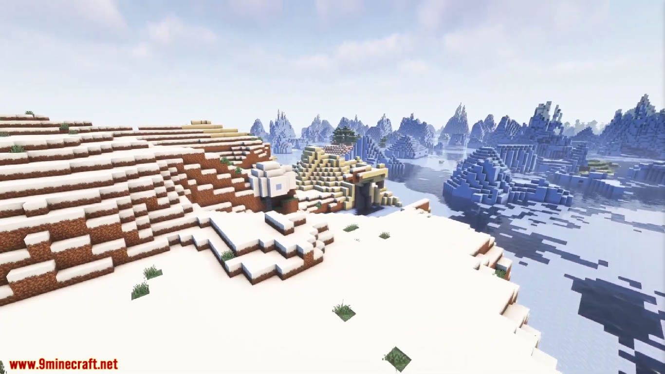 Top 5 Snowy Village Seeds For Minecraft (1.20.4, 1.19.4) - Java/Bedrock Edition 3