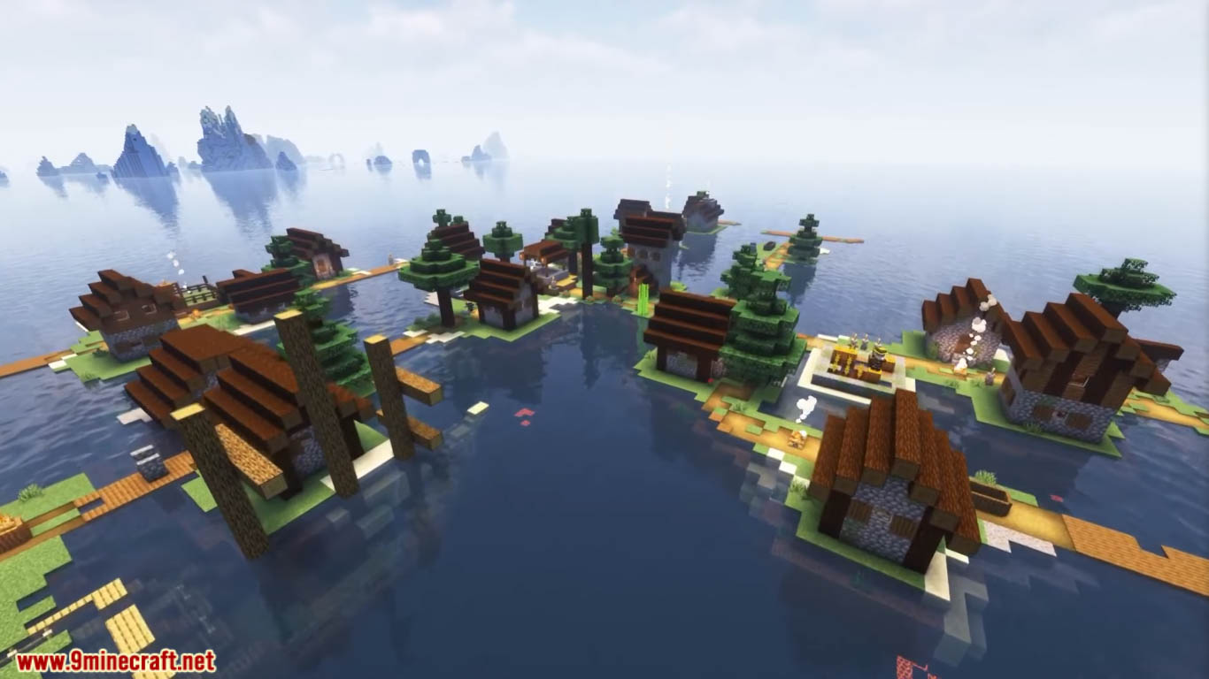 Best Minecraft Seeds With Island Village Ever (1.20.6, 1.20.1) - Java/Bedrock Edition 7