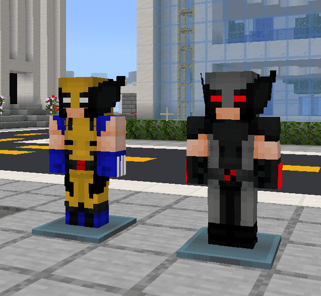 Jey's Superheroes Addon (1.20) - MCPE/Bedrock Mod 9