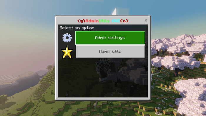 Admin Utils Addon (1.20) - MCPE/Bedrock Mod 3