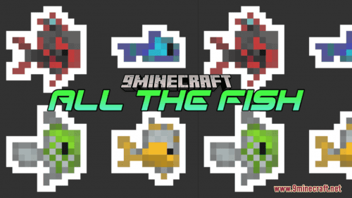 All The Fish Resource Pack (1.20.6, 1.20.1) – Texture Pack Thumbnail