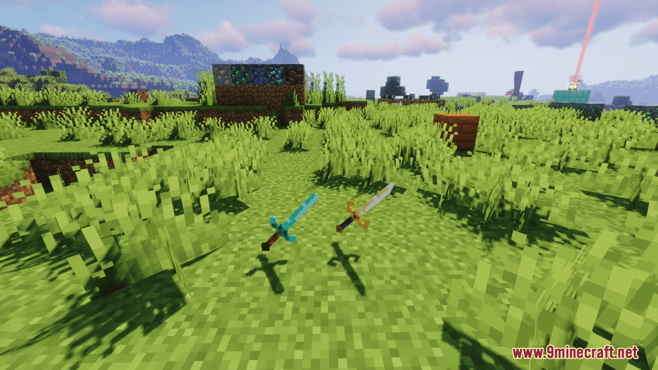 Alternate 3D Swords Resource Pack (1.20.6, 1.20.1) - Texture Pack 2