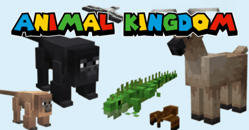 Animal Kingdom Addon (1.20, 1.19) – MCPE/Bedrock Mod Thumbnail