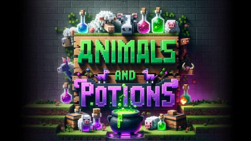 Animals and Potions Mod (1.20.1) – Become A Great Wizard Thumbnail