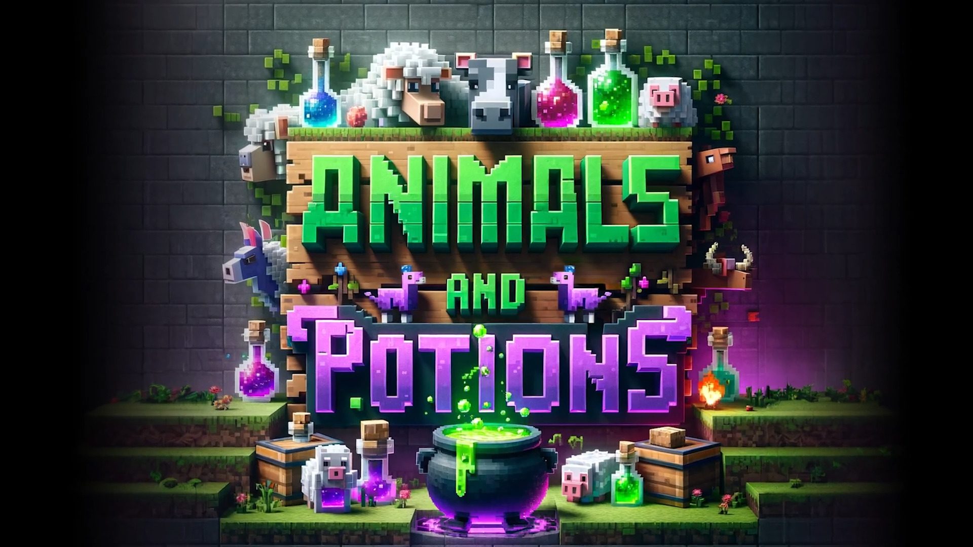 Animals and Potions Mod (1.20.1) - Become A Great Wizard 1