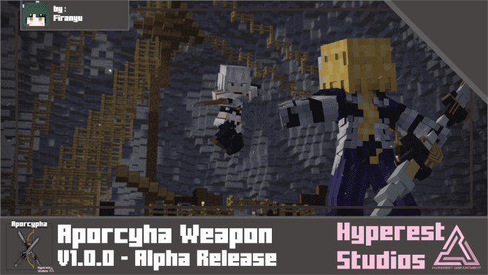 Aporcyha Weapon Resource Pack (1.20, 1.19) - MCPE/Bedrock 1