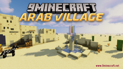 Arab Village Map (1.21.1, 1.20.1) – Arabesque Oasis Thumbnail