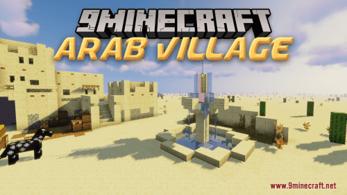 Arab Village Map (1.20.4, 1.19.4) – Arabesque Oasis Thumbnail