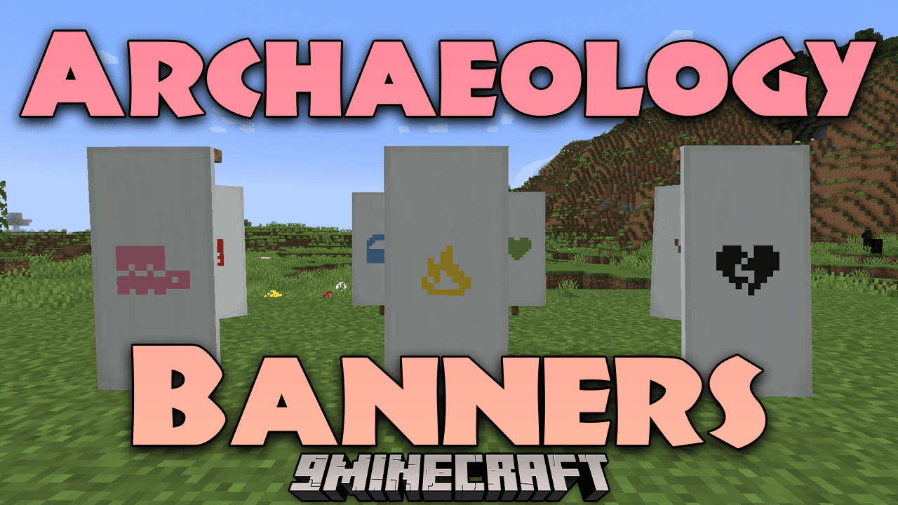 Archaeology Banners Mod (1.20.4, 1.19.4) - Unearthing Creativity In Minecraft's Archaeological Realm 1
