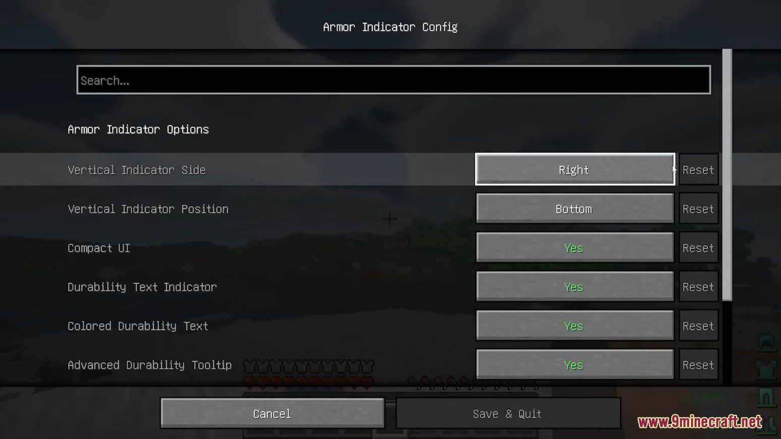 Armor Indicator Mod (1.20.4, 1.19.4) - View Your Armor Durability 7