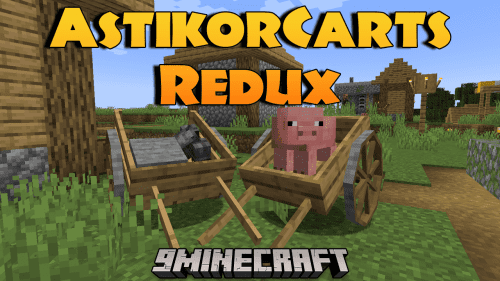 AstikorCarts Redux Mod (1.20.1, 1.19.4) – Efficient Transport, Explore Minecraft!! Thumbnail