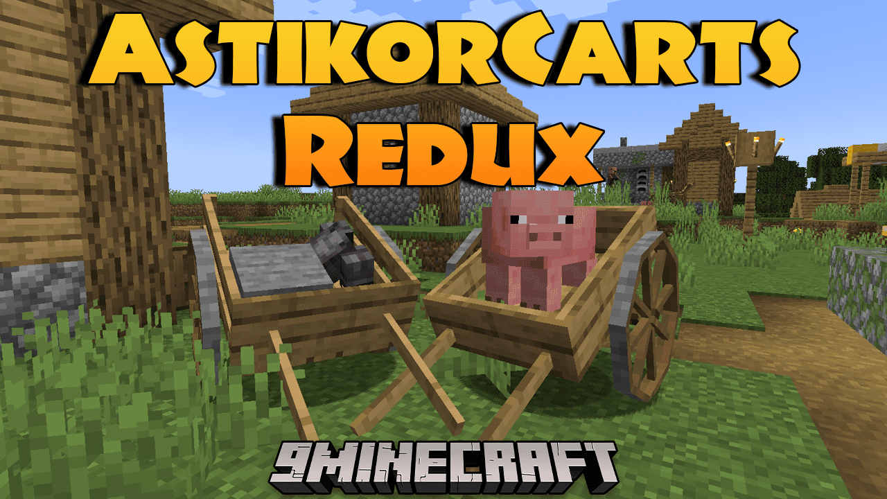 AstikorCarts Redux Mod (1.20.1, 1.19.4) - Efficient Transport, Explore Minecraft!! 1