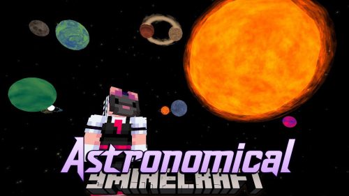 Astronomical Mod (1.19.2) – Adding Stars and Planets to Minecraft Thumbnail