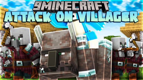 Attack On Villager Mod (1.19.2) – Villagers Fight Back Thumbnail