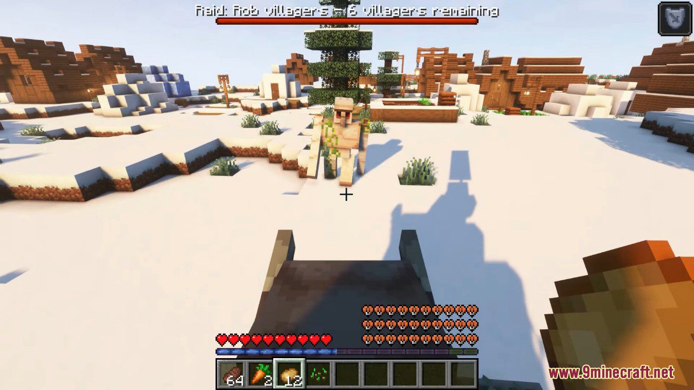 Attack On Villager Mod (1.19.2) - Villagers Fight Back 11