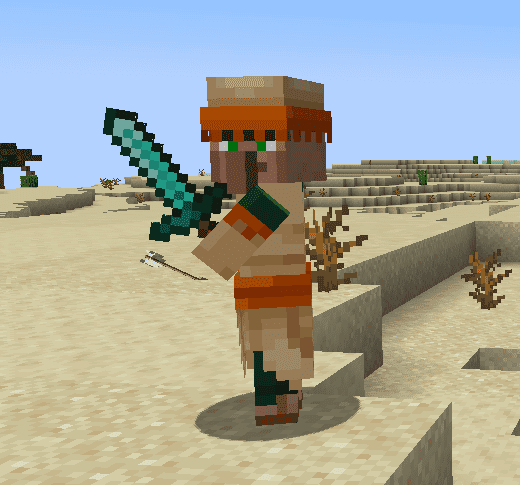 Attack On Villager Mod (1.19.2) - Villagers Fight Back 7