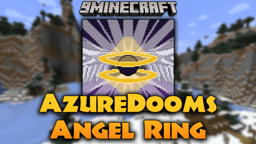 AzureDooms Angel Ring Mod (1.21.1, 1.20.1) – Soar The Skies With Ease Thumbnail