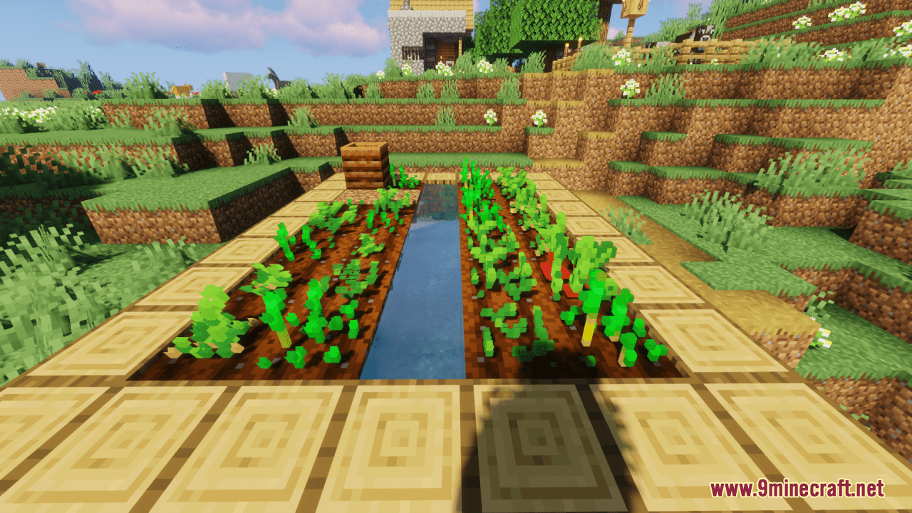 Barebones 3D Crops Resource Pack (1.20.6, 1.20.1) - Texture Pack 13