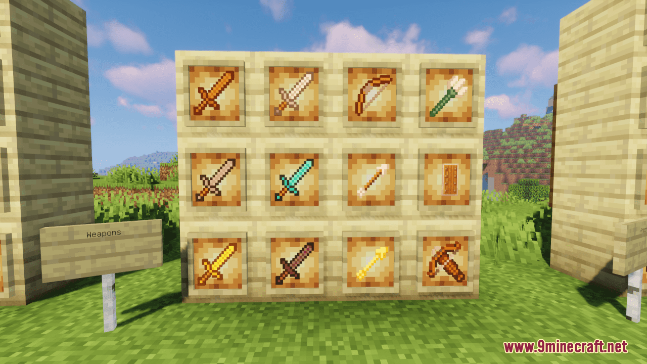 Barebones 3D Crops Resource Pack (1.20.6, 1.20.1) - Texture Pack 8