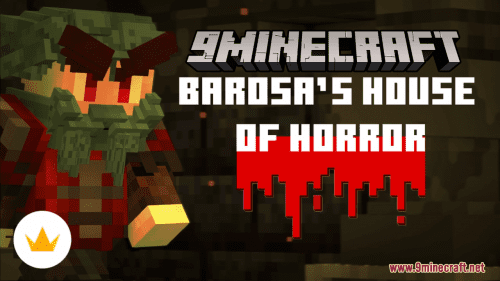Barosa’s House of Horror Map (1.20.4, 1.19.4) – Paranormal Mysteries Thumbnail
