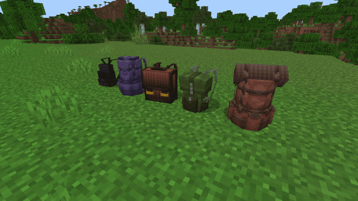 Better Backpacks Addon (1.20, 1.19) - MCPE/Bedrock Mod 12