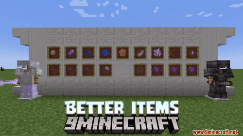 Better Items Data Pack (1.20.4, 1.19.4) – Unleash Power With Better Weapons And Items Data Pack! Thumbnail
