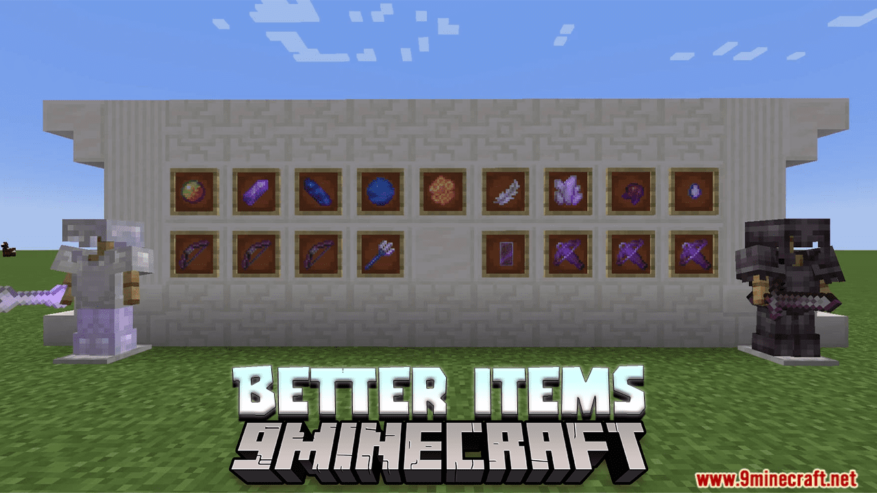 Better Items Data Pack (1.20.4, 1.19.4) - Unleash Power With Better Weapons And Items Data Pack! 1