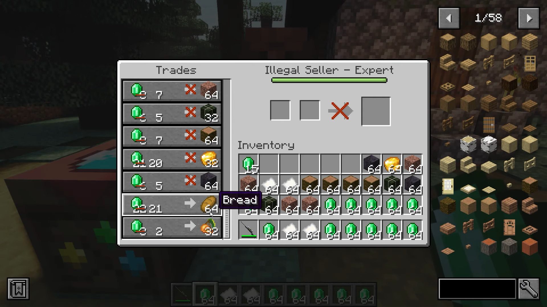 Black Market Goods Mod (1.20.1, 1.19.4) - Buy and Sell Almost All Items 8