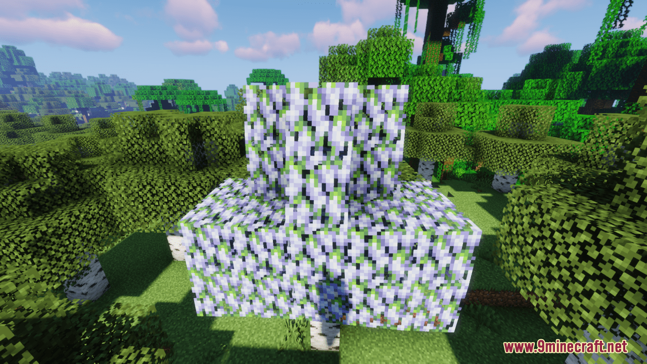 Blooming Wisteria Resource Pack (1.20.6, 1.20.1) - Texture Pack 3