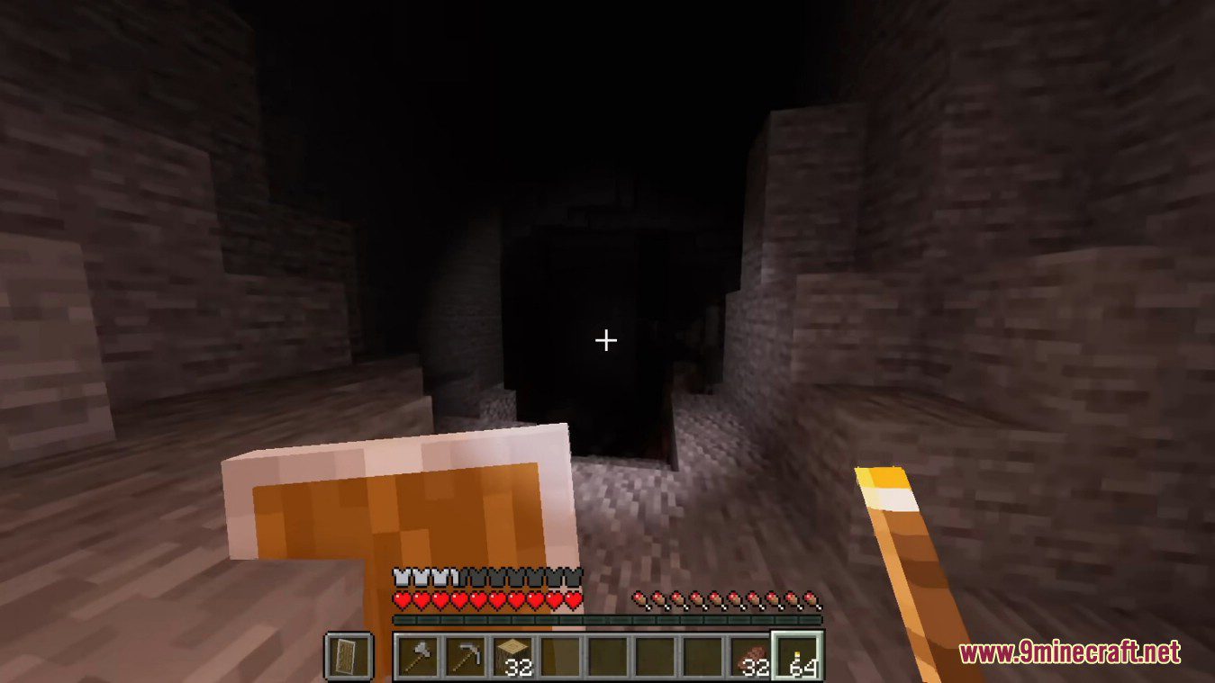 Cave Dweller Reimagined Mod (1.20.1, 1.19.4) - True Minecraft King of Darkness 3