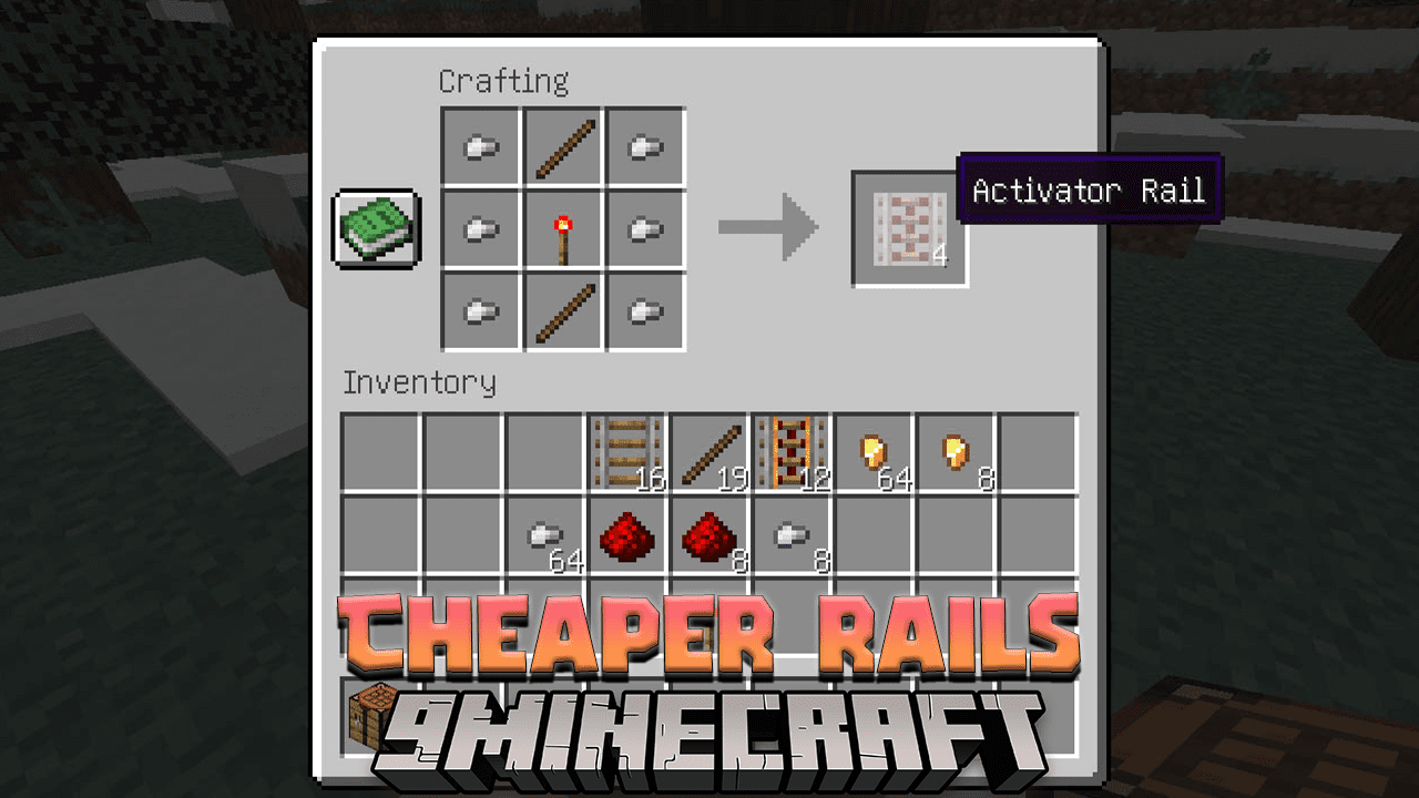 Cheaper Rails Data Pack (1.20.4, 1.19.4) - Forge Your Rails for Less! 1