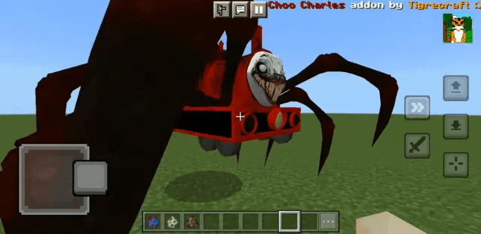 Choo Choo Charles 3D Addon (1.20, 1.19) - MCPE/Bedrock Mod 2