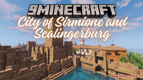 City of Sirmione and Scalingerburg Map (1.20.4, 1.19.4) – Medieval Mediterranean Town Thumbnail
