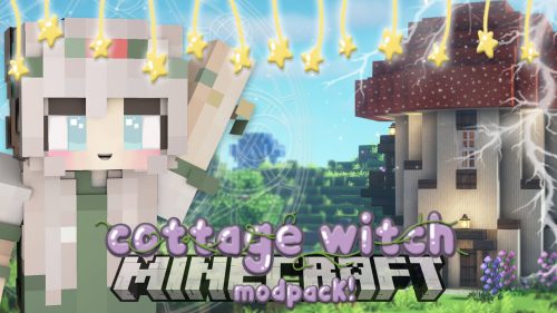 Cottage Witch Modpack (1.19.2, 1.18.2) – Surviving Minecraft As Witch Thumbnail